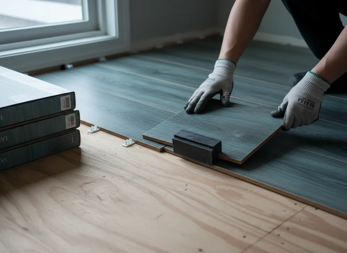 Luxury Vinyl Plank Installation company in Wishek, ND